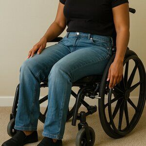 Women's Adaptive Cropped Jeans